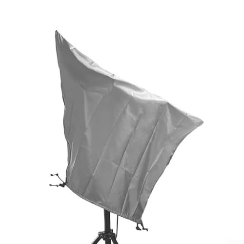 Gdfnmogo Funda protectora para telescopio astronómico 420D, tela Oxford, a prueba de polvo, con bolsa de almacenamiento, para camping, senderismo, equipo (plateado) (100 x 75 cm)