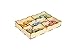 The Broken Token Game Organizer Compatible with Wingspan - Wooden Game Organizing Box with Multiple Trays