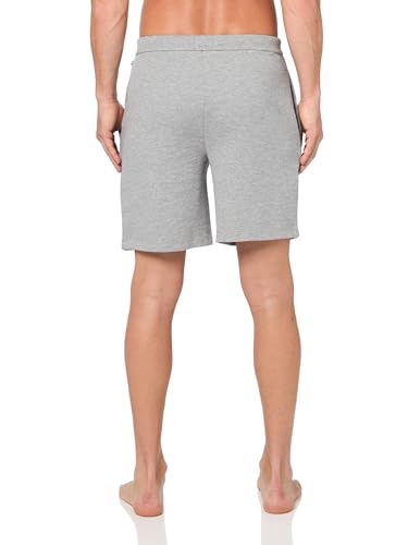 BOSS Men's Waffle Contrast Logo Lounge Shorts2