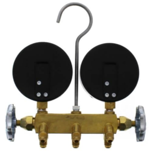 Manifold para bomba de calor Yellow Jacket 42044 con manómetro de 3-1/8" (Pack de 2 piezas) miniatura 2