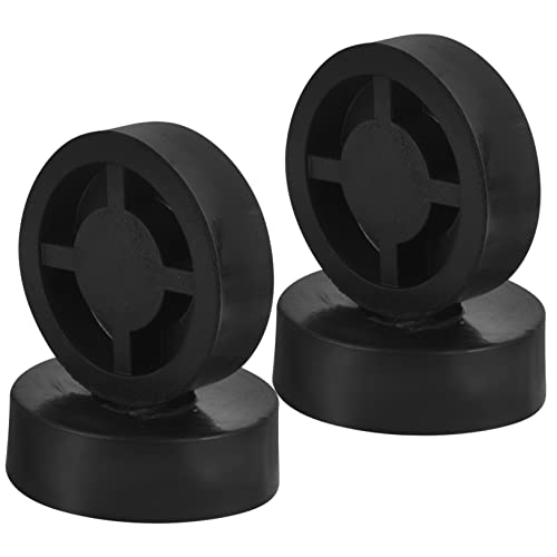 NUOBESTY 4 Piezas Almohadillas de Aislamiento para Altavoces para Amplificador y Tocadiscos Protector de Suelo para Equipos de Audio Aislamiento Antivibración para Mejores