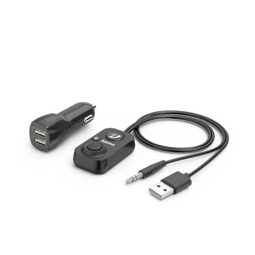 Kit mains libres Bluetooth Hama avec prise jack 3.5mm et double chargeur USB