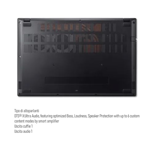 Notebook Gaming Nitro, Intel Core i9-13900H, fino a 5,4GHz, NVIDIA GeForce RTX 5060 8Gb GDDR7, RAM 64Gb, SSD 1Tb, 15.6" FHD IPS 165Hz, Wi-Fi 6e, Thunderbolt 4.0, Win 11 Pro, ready to use - Notebook - Immagine 5