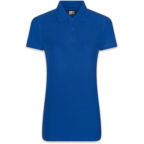 Women's Royal Blue Professional Pique Polo Shirt Cover