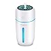 USB nawilżacz powietrza 300 ml, przenośny mini dyfuzor do aromaterapii, chłodna mgła, parownik z kolorowym światłem nocnym, do domu, sypialni, biura, samochodu, podróży