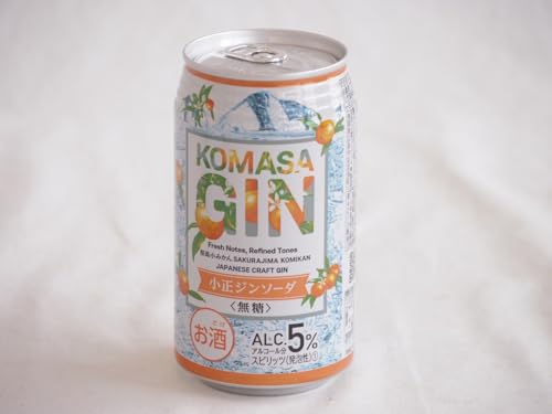 1本セット 小正醸造 コマサ ジン ソーダ 桜島 小みかん 缶alc5度 350ml×1本のサムネイル