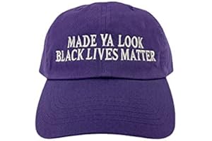 Made Ya Look Black Lives Matter Dad Cap