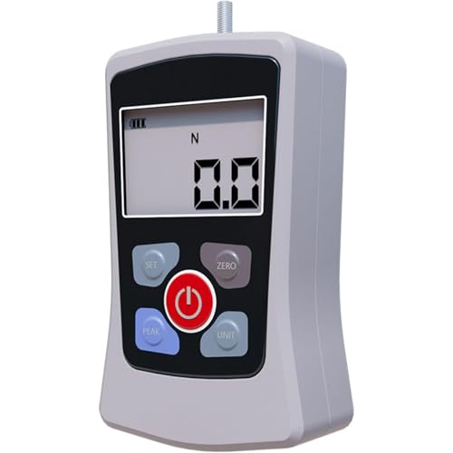 Medidor de Fuerza Digital 2N-500N, medidor de tensión y par con Pantalla Digital, dinamómetro portátil para medir la Fuerza del gatillo. (20N)