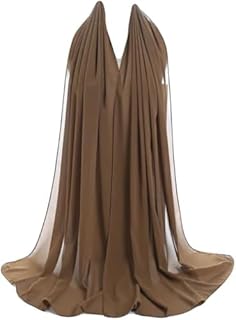 طرحة حجاب شيفون سادة - أناقة بلا حدود بمقاس مثالي