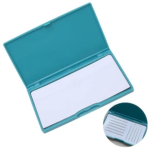 MovFlax Magnetic Needle Storage Case, Portable Knitting Pin Holder, Magnetic Manual DIY Sewing Stitching Pin Organizer Box (Green)