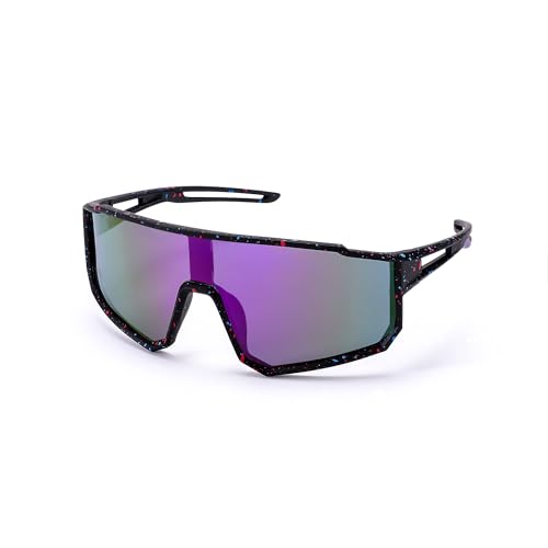 LIU·WEN Kids Sunglasses Polarized Baseball Sunglasses - Flexible Sports Cycling Glasses for Youth Boys Girls Age 6-142