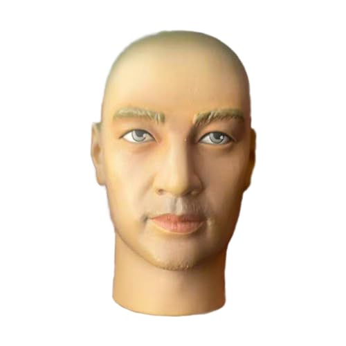 Chosertory Asian Male Head, 1:6 Scale, for 12-inch Action Figure Collection