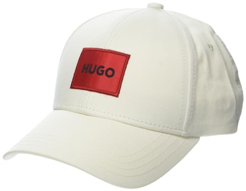 Image of Hugo Men's Square Logo Cotton Cap