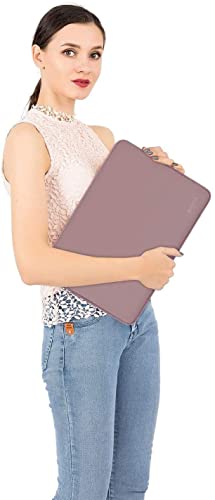 Image of MOSISO Laptop Case 16 inch, 15-15.6 inch Laptop Sleeve Bag Compatible with MacBook Pro 16 inch, HP, Acer, Dell, Lenovo, ASUS Notebook, Neoprene Computer Sleeve Bag with Small Case, Brick Red