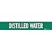 Brady 7081-1, 90071 Self-Sticking Vinyl Pipe Marker, (Pack of 50 Cards)