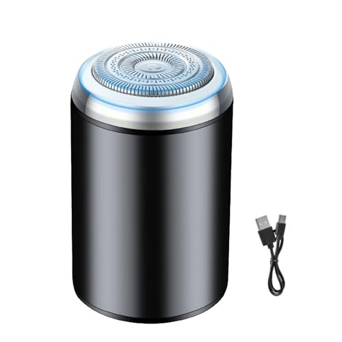 Maquinilla Eléctrica Para Hombres | Cortapelo Facial Impermeable Para Hombre,Pequeño Trimmer Recargable Para Afeitar Espalda Cuerpo Axilas Viaje,De Bolso Y Maletín