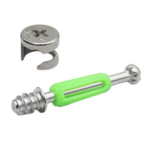 家具アセンブリ用の100pcsキャビネットとネジキャビネットおよび引き出し用キャビネットコネクタ用のエキセントリックホイールと木材ダボ