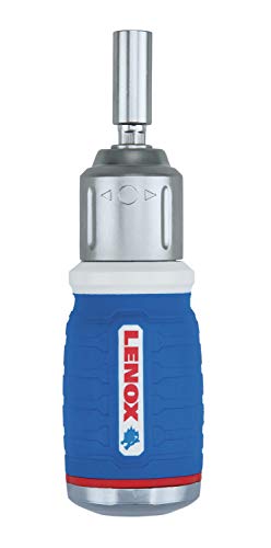 LENOX Tools Screwdriver, 8-in-1 Stubby Ratcheting (LXHT60901)