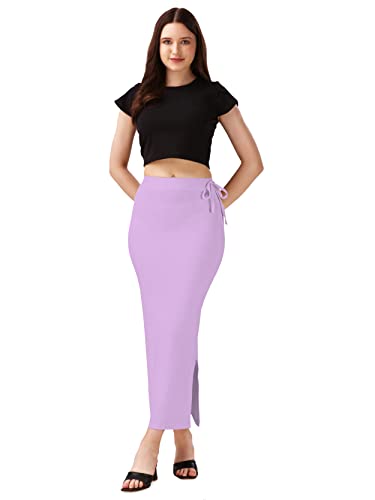Image of Mehrang Microfiber Saree Shapewear Petticoat for Women, Cotton Blended Shape Wear Dress for Saree