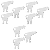 Remplacement de clé de papier toilette : bénéficie d'un design élégant et minimaliste qui complète sans effort n'importe quel style de décoration, clés de distributeur