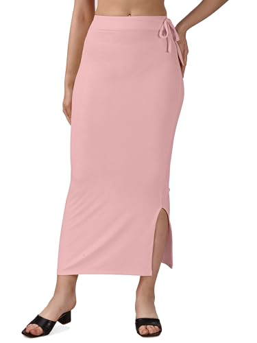 Image of Mehrang Microfiber Saree Shapewear Petticoat for Women, Cotton Blended Shape Wear Dress for Saree