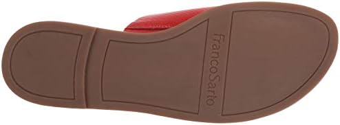 Franco Sarto Womens Gem Bright Orange Slide Sandal 8.5 M | Image 3