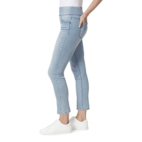 Gloria Vanderbilt Women's Amanda Pull on High Rise Jean Petite2