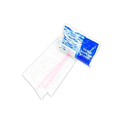 Elkay Plastics WSB3639 0.8 mil 36" x 39 Water Soluble Bag, 36" x 39", Green (Case of 100), Multi, One Size Cover