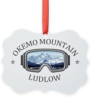 CafePress Okemo Mountain Ludlow Vermo Picture Ornament Christmas Ornament, Decorative Tree Ornament