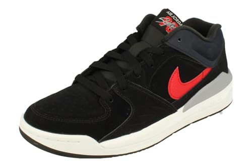 Image of NIKE Jordan Stadium 90 Men's Shoes (FZ4184-010, Black /White /Cement Grey /Fire Red) Size 11