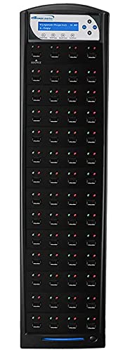 Vinpower 1 to 55 Standalone USB Flash Drive Duplicator and USB Hard Drive Duplicator Copier (USBSHARK-55T-BK)