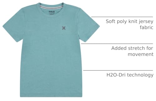 Image of Hurley Kids H20-Dri Sunset Knit Tee (Big Kid)