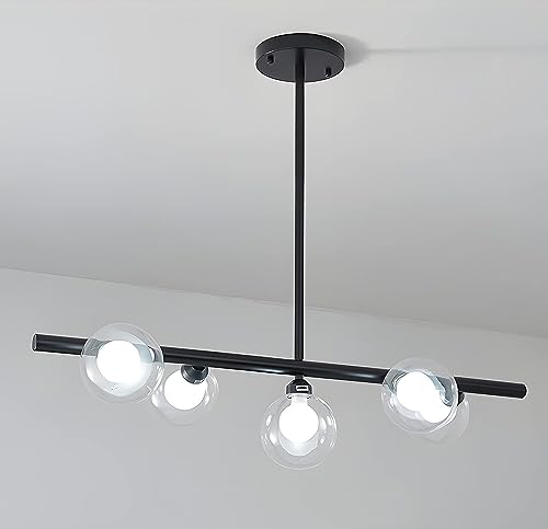Suspension sputnik linéaire 5 lumières pour éclairer votre salle à manger