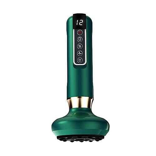 Lanlousy de terapia de succión eléctrica inteligente verde terapia de ventosas masajeador ABS terapia de ventosa inteligente masajeador de anticelulitis ahuecamiento vacío adelgazante