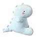 JUJUCAT Dinosaurier Kuscheltier groß XXL Plüschtier, Dino Plüschtier Plüschsaurier, Kissen Puppe für Erwachsene und Kinder Geschenke (Blau, 50CM (20 Zoll))