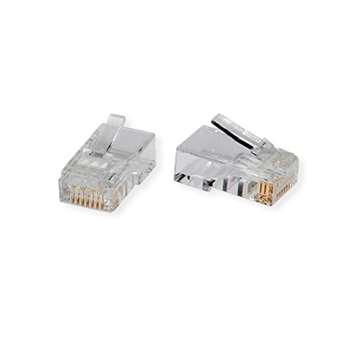 ROLINE Modular Plug ungeschirmt, Kat.6 (Class E), 10 Stck
