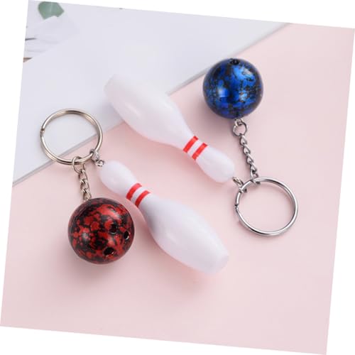 Porte-clés de bowling par 12, parfaits comme petits cadeaux invités pour anniversaires - 5