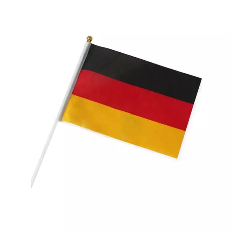 Hand Flag 20 X 30 cm Polyester - Durable Long Lasting For Outdoor And Indoor Use - World Cup 2022 Fans