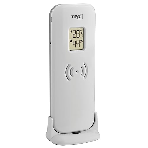 TFA Dostmann Digitale Funk Wetterstation mit Außensensor, 35.1162.10, Innen und Außenklima, mit Sender,...
