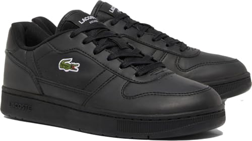 Lacoste Junior's T-Clip Set Trainers, Black, 5