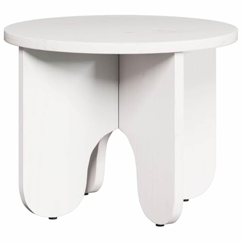 Table basse gigogne pour optimiser les petits salons encombrés meuble bois blanc - 7