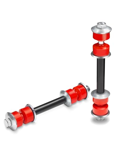 KSP Sway Bar Link for Sliverado Sierra 2500 3500HD, 2pcs Front Stabilizer Bar Link for Chevy GMC Express Savana, Aftermarket Suspension Sway Bar End Link fit Escalade Replace OE#K8063 K700539