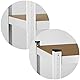 Humberg Regal Kellerregal Lagerregal Schwerlastregal mit Stahlgestell Metall Belastbar bis 875 kg 5 Ablagen 30 x 90 x 180 cm Weiß