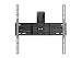 Meliconi SlimStyle Plus 400 SR, Wall Mount with ultra-thin rotating bracket for flat screen TVs from 40" to 82", horizontable and vertically adjustable, VESA 200-300-400. Black.