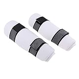 CUTICATE Premium Taekwondo Kickboxing Shin Guards Protector - Combat Sports MMA Martial Arts Training Sparring Gear for Boys Girls Youth Adult Men Women, White - White, M - Image 5