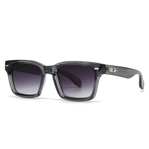 Lunettes de soleil vintage punk pour festival et virées urbaines d'été à rivets
