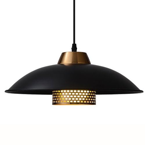Suspension en fer style industriel E27 pour bar et café