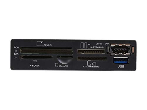 Nippon Labs Icr-Bb-Usb3 All-In-One Usb & Esata Multiple Internal Memory Card Reader 3.5" All In One #TOP1