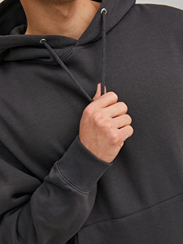 JACK & JONES Herren JJESOFT Sweat Hood, Asphalt/REG, XL – Ansicht 6