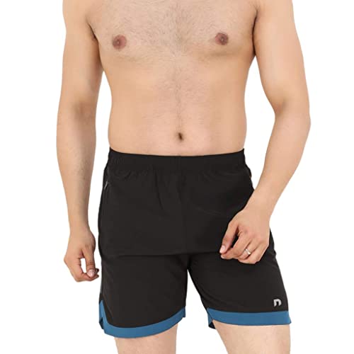 Image of WMX Men's Gym Workout Shorts Weightlifting Squatting Shorts for Men Bodybuilding Training Jogger with Zipper Pockets